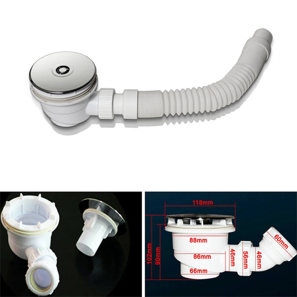 3cm Duschwanne Duschtasse mit Ablaufgarnitur Ablaufschlauch