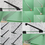 Stabilisierungsstange Stabilisator Stützstange für Walk in Dusche Duschkabine Duschwand