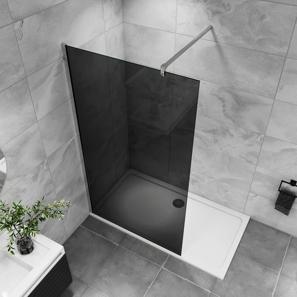 10mm ESG Glas Duschkabine Duschwand Duschtrennwand Glaswand Walk in Dusche