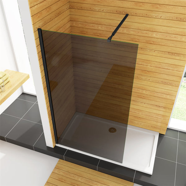 200cm 8mm ESG Glaswand Walk in Dusche Duschwand Duschtrennwand