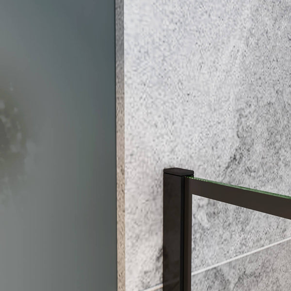 Glaswand Duschwand Duschtrennwand Walk in Dusche 8mm Nano Glas