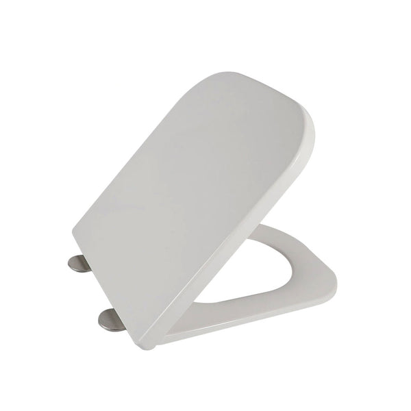 Badezimmer Quadratisch Slim Soft-Close-Sitz Spülrandlos Hänge Wc Toilette